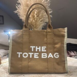 Tan Tote Bag